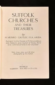 Hardcover Suffolk Churches and Their Treasures Book