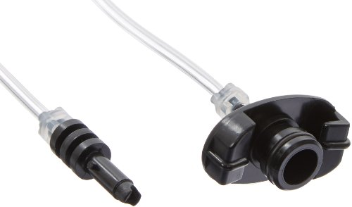 Image of Metcal 910-3RHB Fluid Dispensing Receiver Head Assembly for Foot Valve Dispenser, 3 feet Hose, 10cc Size