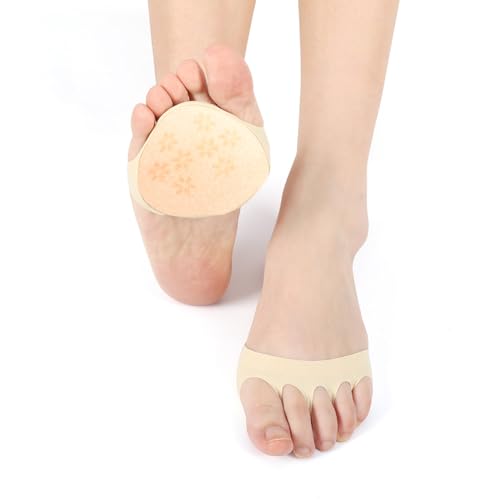 Image of Toe Socks for Women,No show Socks for Heels Topper Sandal Oxfords Flat Pumps