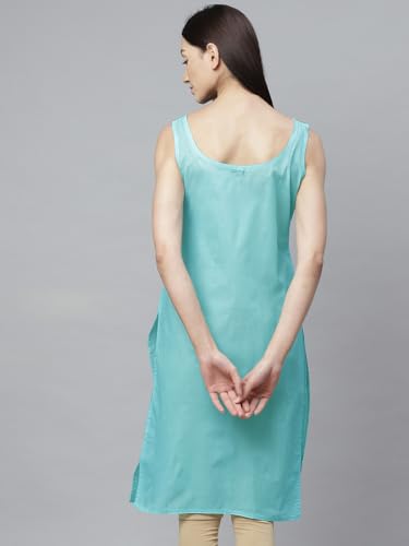 Image of Ada Womens Terivoile Cotton Suit Full Slip /Camisole (Pack of 2) A301831