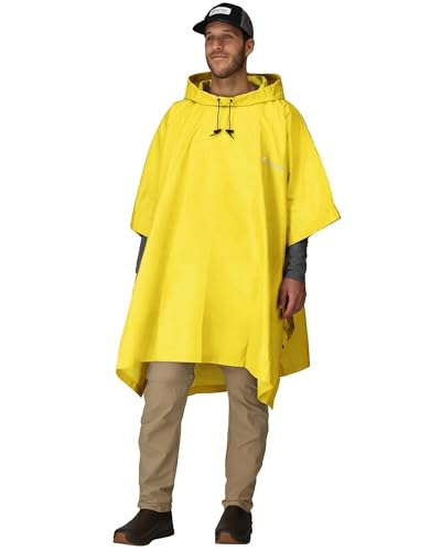 FROGG TOGGS Ultra-lite2 Waterproof, Breathable Rain Poncho, Adult and Youth Sizes