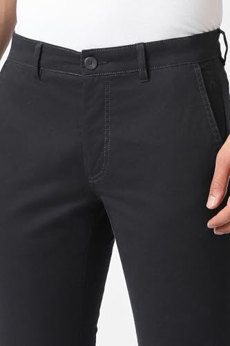 Image of Van Heusen Men's Mid Rise Premium Cotton Slim Fit Casual Trouser Chinos