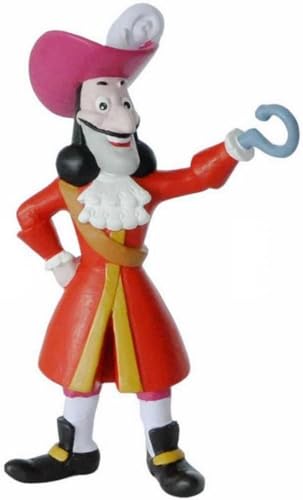 Bullyland - B12890 - Figurine Capitaine Crochet - Jake Et Les Pirates Disney - 10 cm