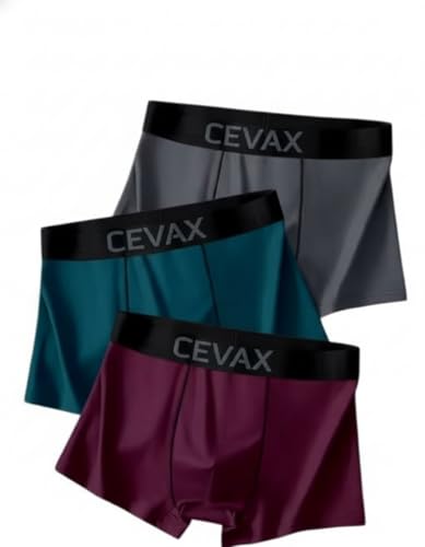 Image of Men's Plain Boxer Briefs for Everyday Wear | Premium Stretch Underwear | Comfortable Fit & No Ride-Up Plain