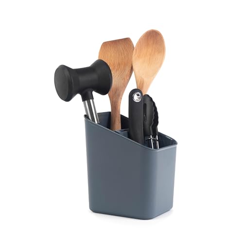 KADAX Abtropfständer für Besteck, Abtropfkorb für Küche, Besteckkorb, Abflusshalter, Besteck-Organizer, Ständer zum Abtropfen von Besteck,...