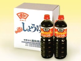 「こだわり醤油」月印醤油1リットル×6本セット