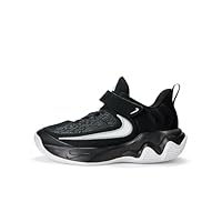 Nike Little Kid's Giannis Immortality 4 Basketball Shoe, Black/White-Wolf Grey, 12C