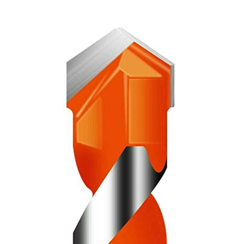 5Pcs Ultimate Triangle Drill Bits Set, Multifunctional Twist Drill Bit Tungsten Carbide Drill Bit Tip Punching Hole Working Tools for Tile,Concrete, Brick, Glass, Plastic, Wood and Ceramic