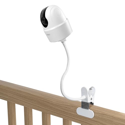 HOLACA Support à clip compatible avec Imou 2K (3MP)/2.5K (4MP)/3K (5MP) Caméra de sécurité intérieure, support pour moniteur bébé pour Ranger 2C/Ranger 2C 2.5K (caméra non incluse), montage