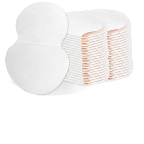 Almohadillas Sudor Axilas - Desechables Parches Sudor Axilas antitranspirante axilas Absorbe el sudor y los olores sudor almohadillas para mujeres y hombres (40 Piezas/20 Par)