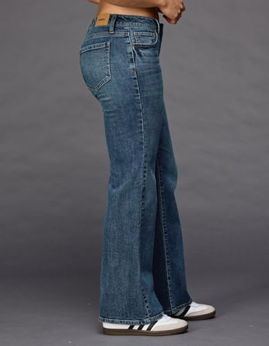 Low Rise Flare Jeans