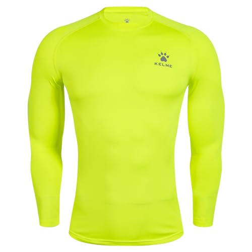 Chemise de compression KELME homme à manches longues pour le running et entraînement athlétique