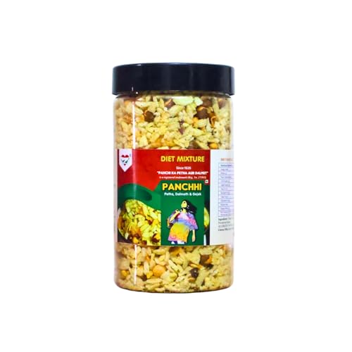 Image of Panchi Chidwa Diet Mixture Namkeen (150gm) Healthy and Low Calorie Snack Perfect for Weight Watchers and Guilt Free Munching Spicy Tangy and Tasty Indian Snack