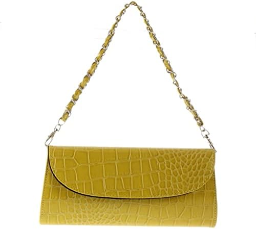 記念日 女性の肩のハンドバッグクロコフェイクレザーパテントレザーブラックイブニングパーティーバッグ財布絶妙にデザインされた耐久性のあるゴージャス 記念日 女性の肩のハンドバッグクロコフェイクレザーパテントレザーブラックイブニングパーティーバッグ財布絶妙にデザインされた耐久性のあるゴージャス