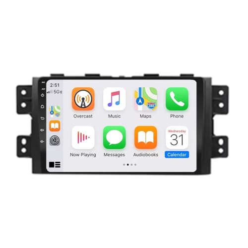 Radio de coche 2 DIN para tu Mazda RX8: viaja conectado con Carplay inalámbrico y Bluetooth