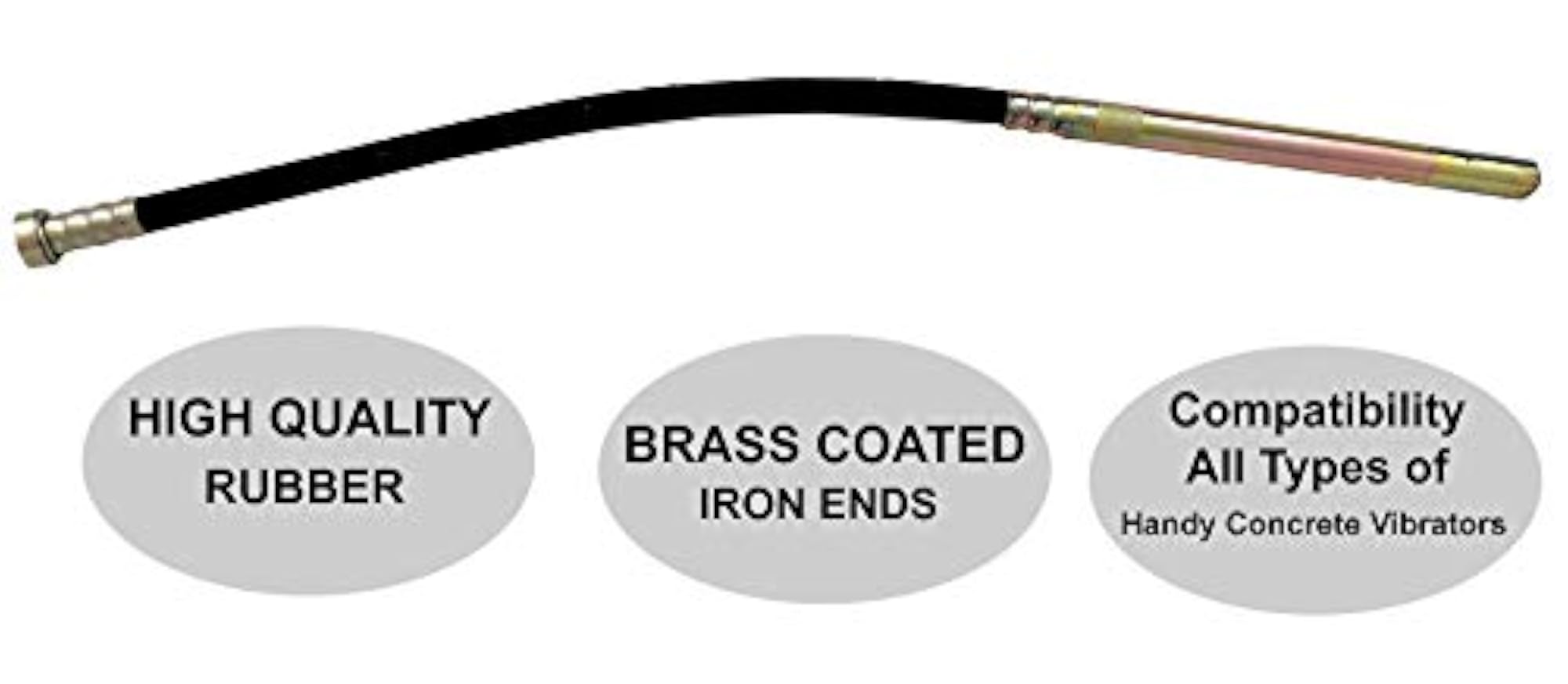 Concrete Vibration Machine Electric Needle, 3 Meter Length