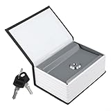 Secret Book Safe Box with Combination Lock, Discreet Storage for Jewellery, Compact Novelty Security Container for Home or Office, Cardboard Resin Metal Construction, 11.5 x 8 x 4.6 cm(Black) - Image 6