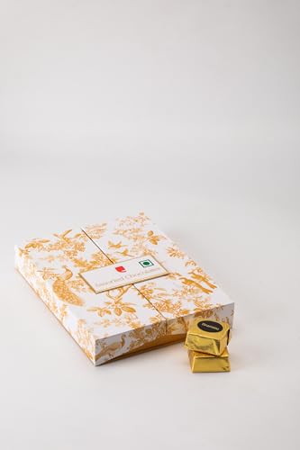Image of Cafe Coffee Day Assorted Chocolate - 7 Flavoured Chocolates (Cranberry, Peanut Caramel, Dark Mint, Roasted Almond, English Toffee, Coffee Almond & Tiramisu) Comes with Beautiful Gift Pack | Best for Gifting | to your loved once