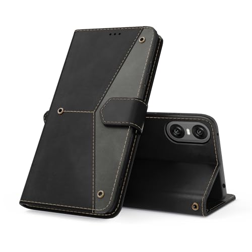 Sony Xperia 10 VI �P�[�X�蒠�^ ���z�^ �G�N�X�y���A 10VI �X�}�z�P�[�X �ϏՌ� �J�[�h���[ �X�^���h�@�\ SO-52E SOG14 XQ-ES44 �J�o�[ �̂���\�t�g�^�b�` �}�O�l�b�g�J�� �������ւ肠 10VI �P�[�X �X�g���b
