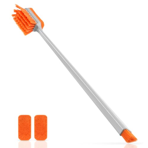 DaToo Small Glass Aguarium Cleaning Tool Algae Scraper for Acrylic Aquariums Fish Tank Cleaner Brush