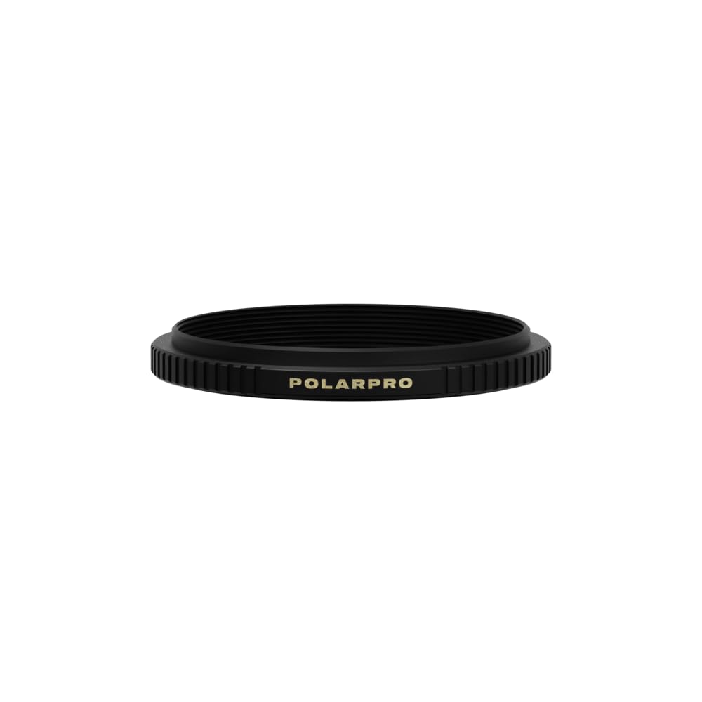 PolarPro - Fuji X100 Series Filter Adapter - Black - Compatible with X100VI, X100V, X70, 49mm - Image 4