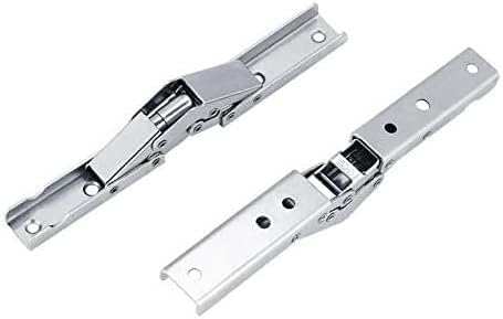 Cabinet Butt Hinge,Folding Door,2Pcs Cabinet Door Hinge Easy Installation Kitchen Furniture Cabinet Folding Door Hinge 90 Degree Frame Mount Cabinet Door Hinge Hinge