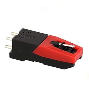 AIEX Vervangende Platenspeler Naaldset Inclusief 1 Stuks Platenspeler Draaitafel Cartridges 1 Stuks Platenspeler Stylus…