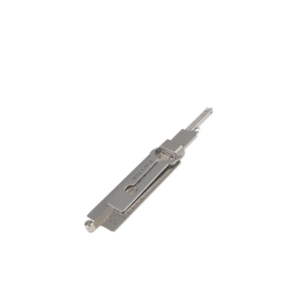 1 – 4 herramientas de decodificador de llaves, kit de recogida de acero inoxidable, herramienta de mano multifunción, kit de reparación de mantenimiento (1 unidad)