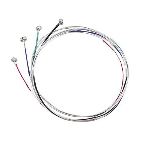 Violin Saiten Set, 4/4 Violinsaite Universal Set, Violinsaiten Universal Full Set, Ersatzstahlsaiten Für 4/4 Violinen, Violinen Stahlkern Geigensaiten Saiten, G/D/A/E Violin Stahlsaiten