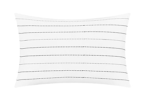 Chic Home Vixen 24 Piece Comforter Set Color Block Quilted Embroidered Complete Bag Sheets Bed Skirt Decorative Pillows Shams Window Treatments Curtains Included, King, Navy #TOP5