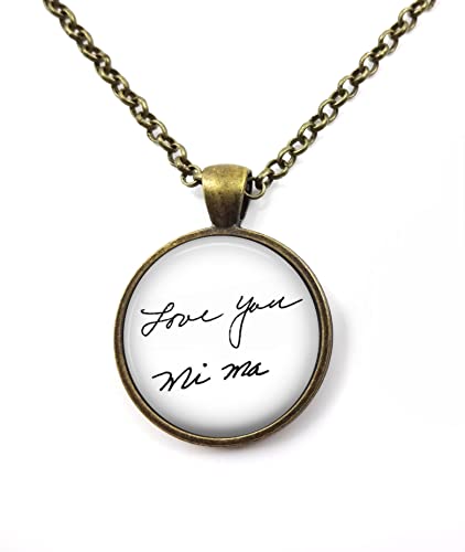 Handwriting Jewelry - Necklace Or Keychain Made Using Your Own Signature From Loved One - Single Or Double Sided #TOP7