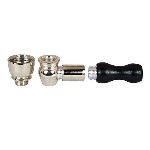 Opuntia Mo Formax420 Aluminium Hand Roken Pijp Voor Tabak Pocket Hout Filter Tip Pijp Zwart en Bruin Stuur Willekeurig - Image 4