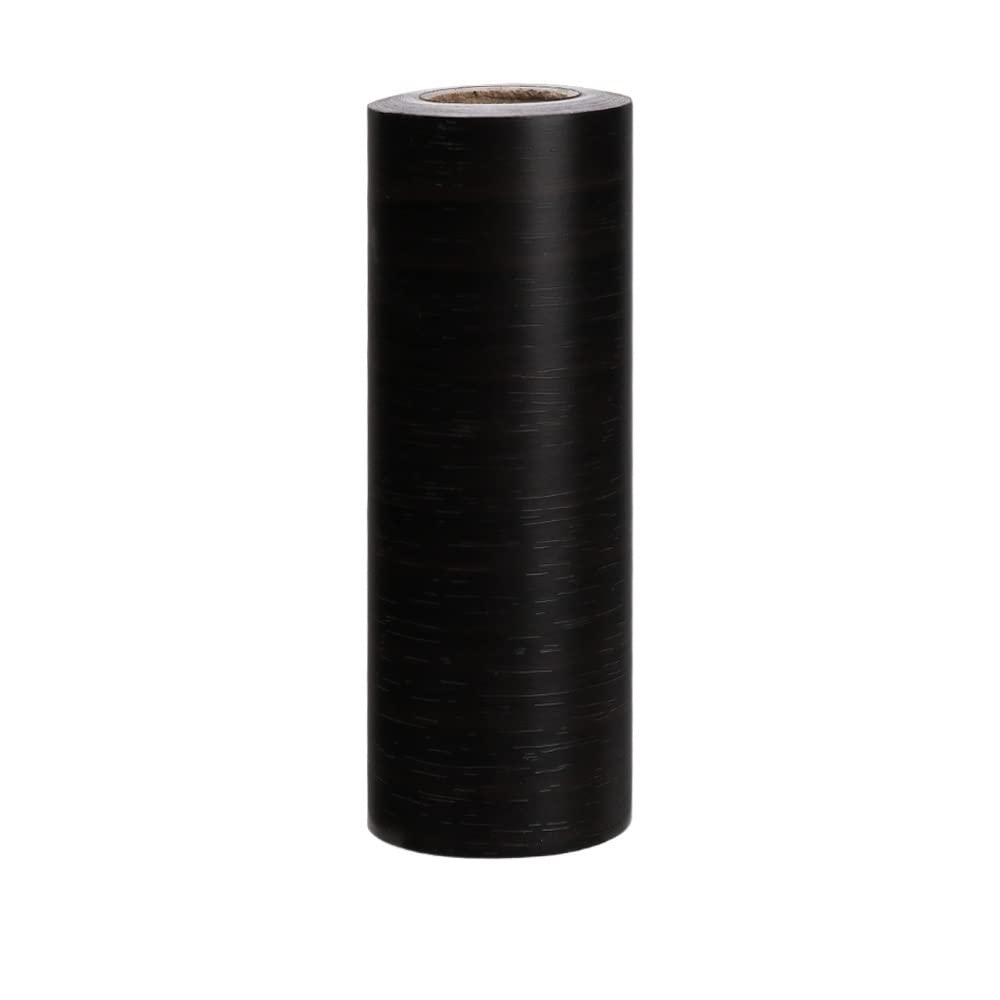 Zpfdsg Black-12Cm X 5M Wallpaper Borders Home Decor Skirting Line Vinyl Decals Self-Adhesive Wood Baseboard Wall Border Stickers Waist Wallpaper(Black-12Cm X 5M)