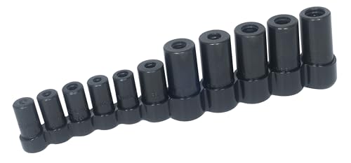 Lisle 70700 Tap Socket Set 11 Piece, Includes Three Sizes For Non M.C.T.I. Standard Tap