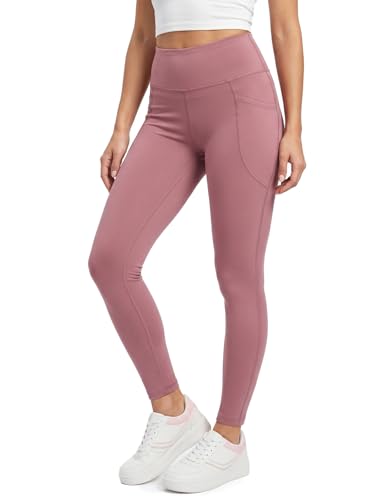 Image of JUNEBERRY Women's Solid Spandex Skinny Fit Activewear Legging | Stretchy, Lightweight & Comfortable for Gym Colors: Black, Navy, Light Grey, Sage, Cocoa, Wine, Mauve.