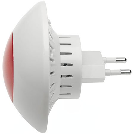 ELV Innensirene 100-240 V AC Alarm-Sirene Rot