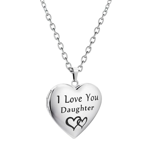 Collier médaillon photo étanche pour garder vos proches contre vous