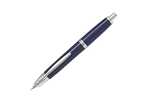 Pluma retractil Pilot 1500 azul media rodio