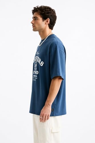 Image of ColorChakra Oversized Tshirt for Mens Down Shoulder Loose fit t-Shirt Men Oversize t-Shirt M to 4XL