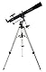 Celestron 21048 PowerSeeker 80EQ Refractor Telescope, Black