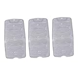OUNONA 3pcs Multi-function Silicone Washboards Foldable Hand Washing Tool for Efficient Laundry Non-slip Design Set Grey Blue Home Use