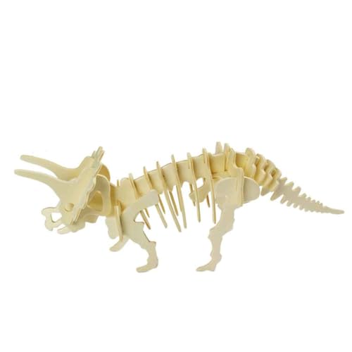 Puzzle bois dinosaure Milisten de 6 pièces pour l'éveil des enfants