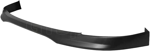 Miniatura 6 de Compatible conrepuesto para parachoques delantero, alerón de labio delantero de poliuretano estilo MU, color negro, se adapta a Honda Civic Sedan de