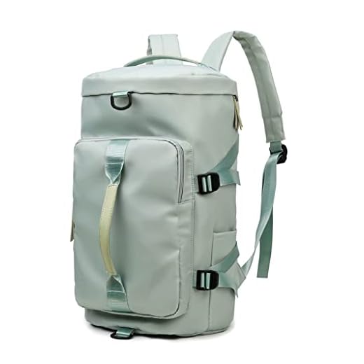 Versatile Waterproof Gym Duffle with Shoe Compartment