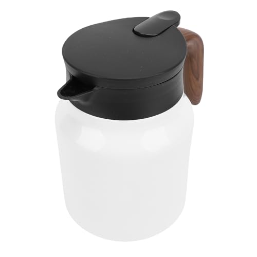Poja de té Térmica, 1000 Ml de Hervidor de café con Aislamiento de Acero Inoxidable con Filtro, Dispensador de Jarra de Bebidas Acuáticas de café de café para Acampar en Casa