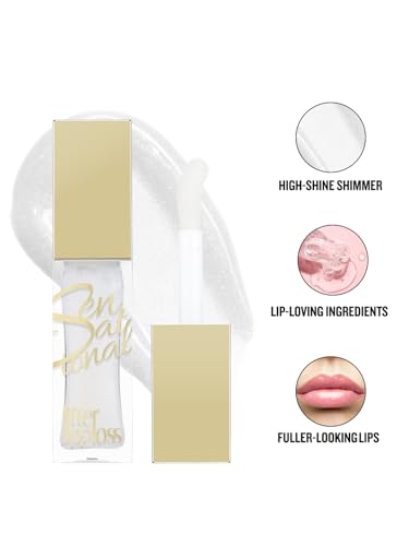 Image of Daily Life Forever52 Sensational Lifter Lip Gloss | High-Shine, Hydrating & Non-Sticky | Infused with Hyaluronic Acid, Coconut Fruit Extract & Castor Seed Oil | Fuller, Smooth, Radiant Lips (Diamond Melt 02, 7.5g)