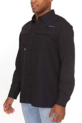 Swiss Alps Mens Long Sleeve Fishing Shirt2