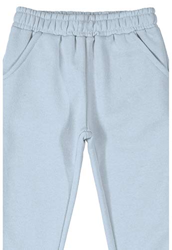 Calça moletom com Estampa, Up Baby, Meninas, Azul Claro, M