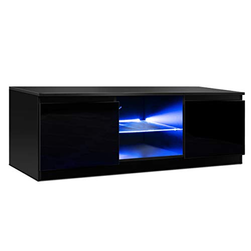 high gloss media console