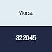 Morse 40-4R 10FT Standard Roller Chain, ANSI 40-4, Riveted, 4 Strands, Steel, 1/2" Pitch, 0.312" Roller Diamter, 5/16" Roller Width, 8500lbs Average Tensile Strength, 10ft Length